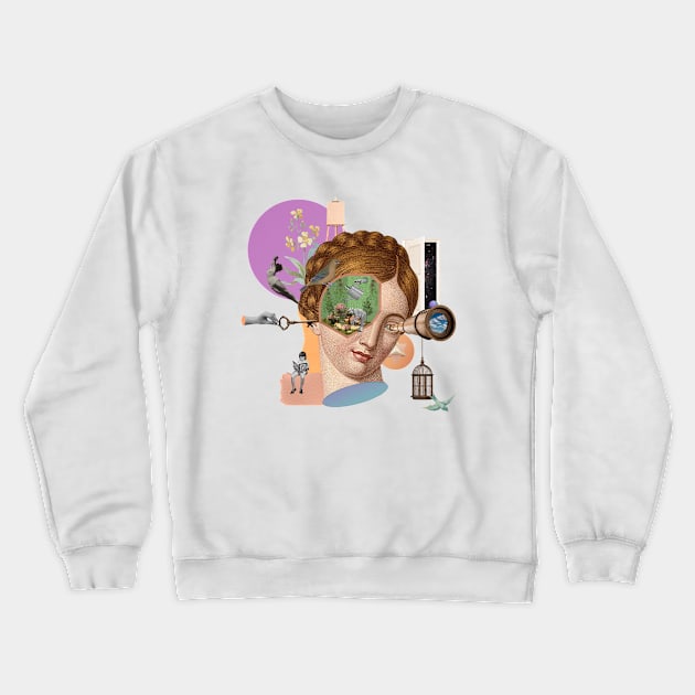 Garden Crewneck Sweatshirt by Cássia Roriz